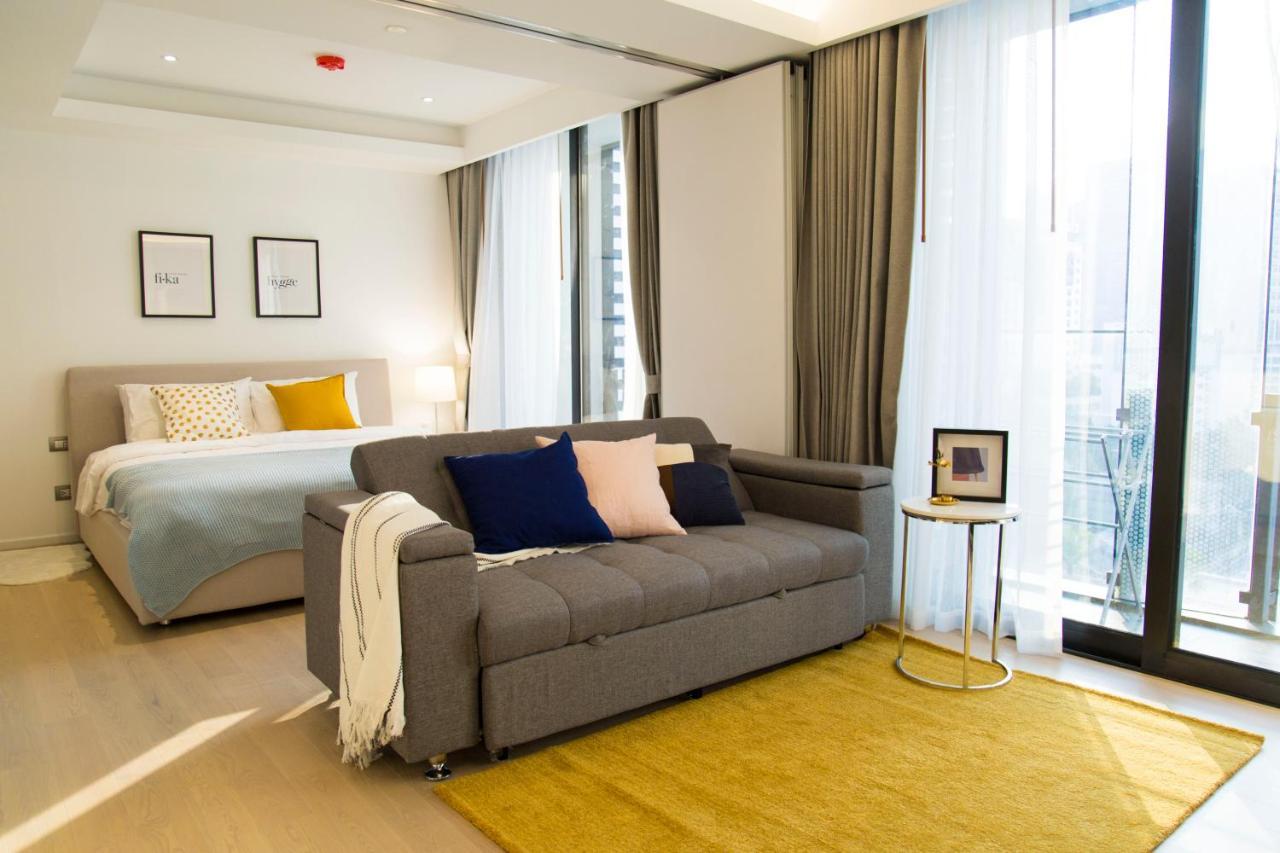 Appartement Sukhumvit 11#Luxury#Pool#Gym#Bts Nana&Mrt Sukhumvit#1Br#Max4Ppl à Bangkok Extérieur photo