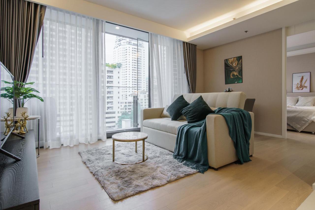 Appartement Sukhumvit 11#Luxury#Pool#Gym#Bts Nana&Mrt Sukhumvit#1Br#Max4Ppl à Bangkok Extérieur photo