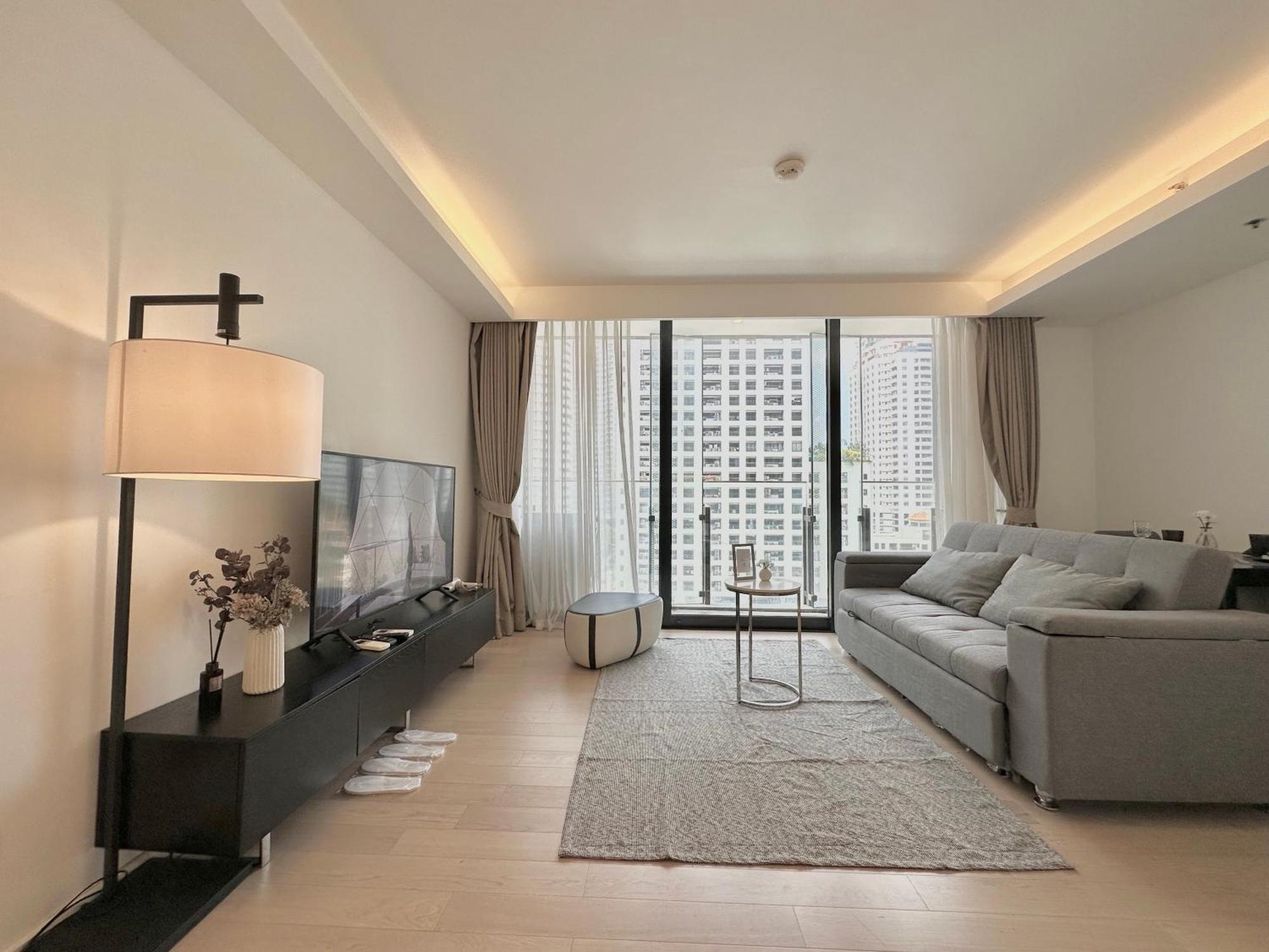 Appartement Sukhumvit 11#Luxury#Pool#Gym#Bts Nana&Mrt Sukhumvit#1Br#Max4Ppl à Bangkok Extérieur photo